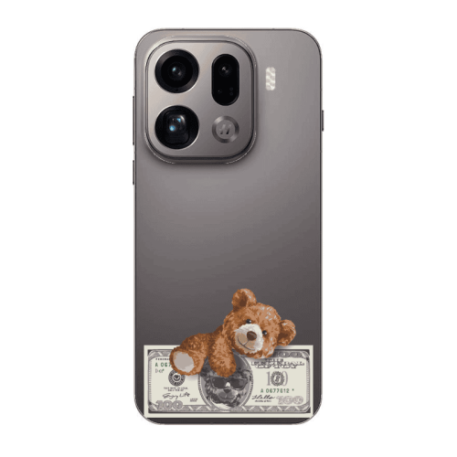 Oppo Find X9 Pro Money Style Transparent Silicone TPU Θήκη